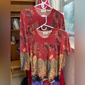 Neiman Marcus 100% Cashmere Cardigan & Top Set